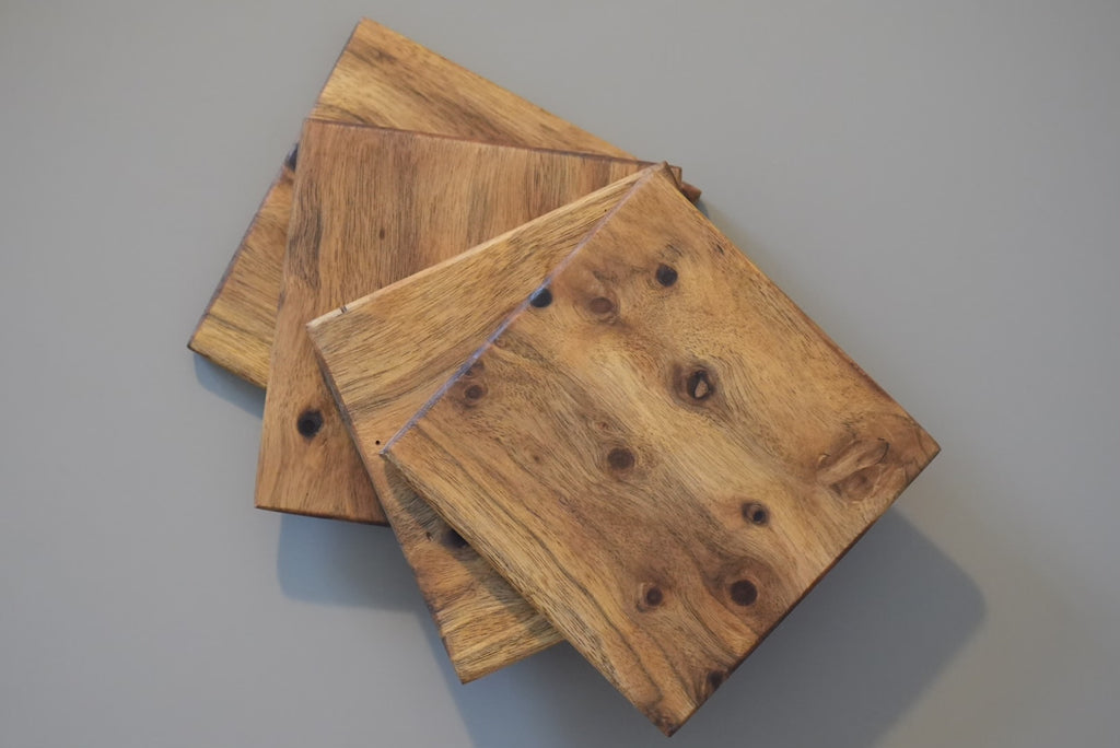 Wooden Coasters – Set of 4